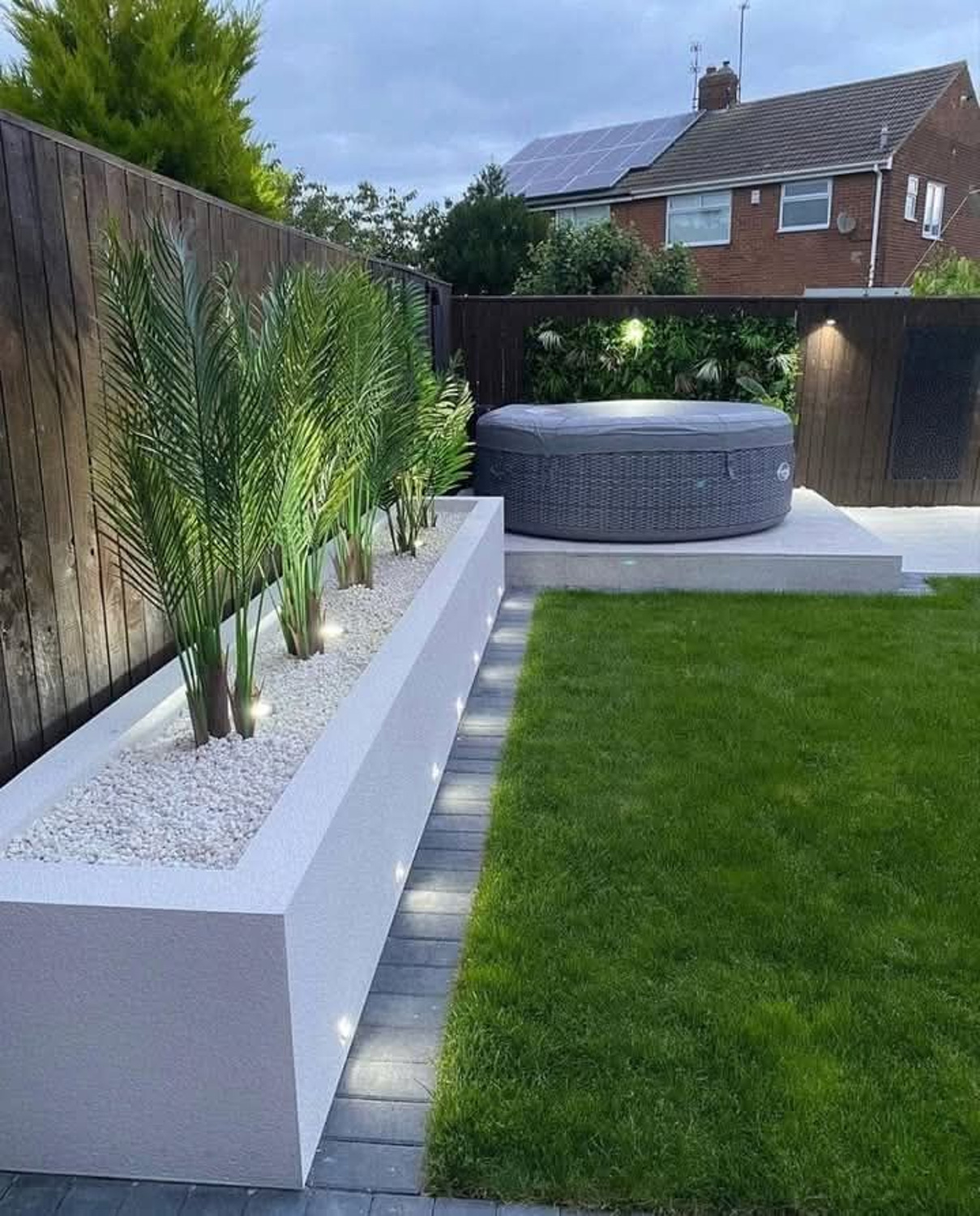 Modern Yard Outdoor Lighting