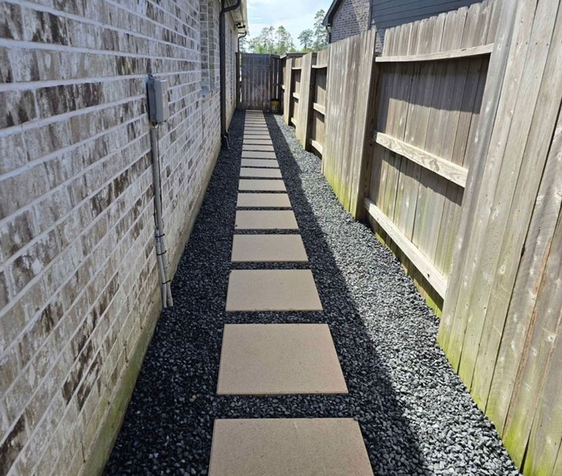 houston french drain installation